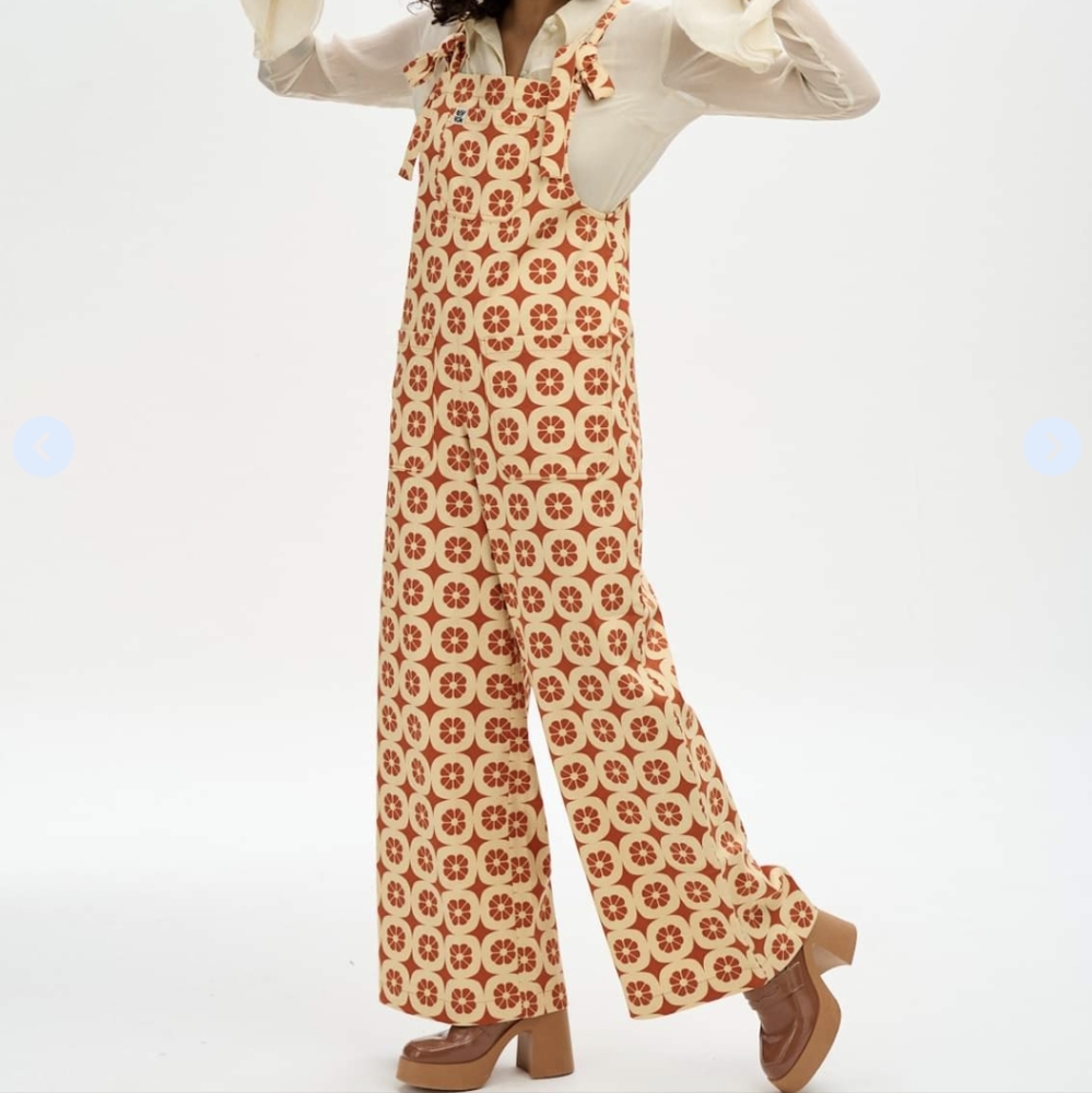 Lucy and Yak Jenny Dungarees Organic Twill Clemence